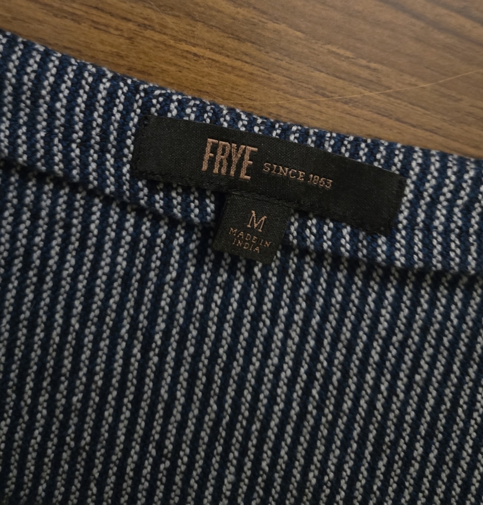 Frye Total Eclipse Railroad Stripe Shell Top - image 8
